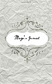 Marys Journal: Personalized Name Journal (Paperback)