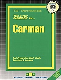 Carman: Passbooks Study Guide (Spiral)