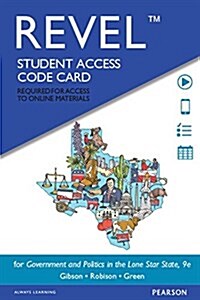 Government and Politics in the Lone Star State Revel Access Card (Pass Code, 9th, Student)