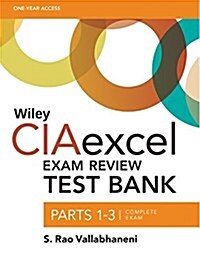 Wiley Ciaexcel Exam Review Test Bank: Complete Set [With Access Code] (Paperback, 3)