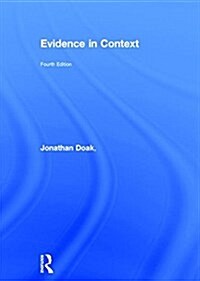 Evidence in Context (Hardcover, 4 Revised edition)