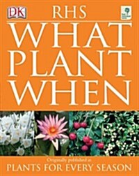 RHS What Plant When (Paperback)