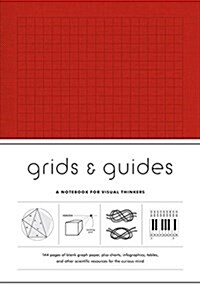 Grids & Guides (Red): A Notebook for Visual Thinkers (Hardcover)