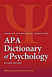 APA Dictionary of Psychology(r) (Hardcover, 2)