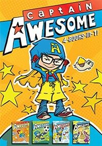 Captain Awesome 4-Books-In-1: Captain Awesome Takes a Dive; Captain Awesome, Soccer Star; Captain Awesome Saves the Winter Wonderland; Captain Aweso (Hardcover, Bind-Up)