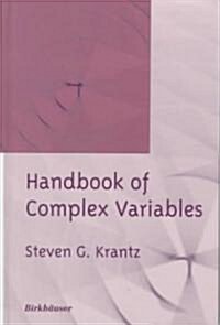 Handbook of Complex Variables (Hardcover, 1999)