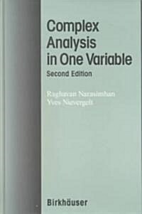 Complex Analysis in One Variable (Hardcover, 2, 2001)