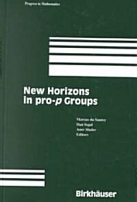 New Horizons in Pro-P Groups (Hardcover, 2000)