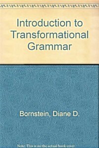 An Introduction to Transformational Grammar (Paperback, Revised)