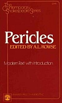 Pericles, Prince of Tyre (Paperback)