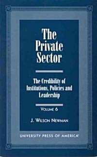 The Private Sector (Paperback)