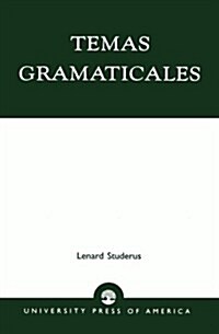 Temas Gramaticales (Hardcover)