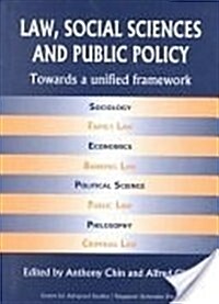 Social Science, Law and Public Policy (Paperback)