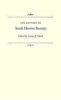 The Letters of Sarah Harriet Burney (Hardcover)