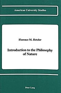 Introduction to the Philosophy of Nature (Hardcover)