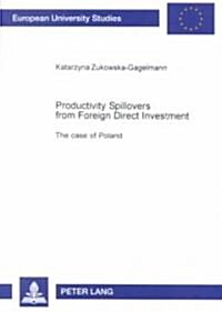 Productivity Spillovers from Foreign Direct Investment (Paperback)
