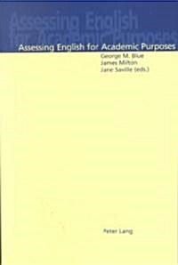 Assessing English for Academic Purposes (Paperback)