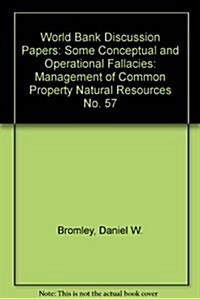 Management of Common Property Natural Resources (Paperback)