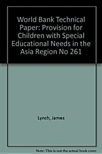 Provision for Children With Special Educational Needs in the Asia Region (Paperback)