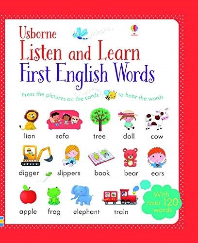 Listen and Learn First English Words (Hardcover, UK)