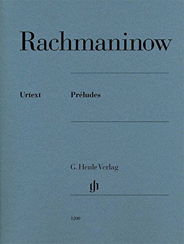 Rachmaninoff - Preludes - piano (Paperback)