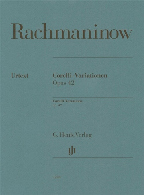 라흐마니노프 코렐리변주곡 Op.42 (1206)