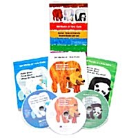 노부영 에릭칼 보드북 Bear 3종 (원서 보드북3권, 노부영 CD3장(부록) 포함) (Boardbook + CD)