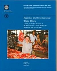 Regional and International Trade Policy (Paperback)