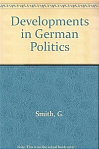 Dev in German Politics-C (Hardcover)