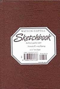 Watson-Guptill Sketchbook/Brown Small Pellaq (Hardcover)