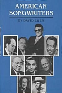 American Songwriters: An H.W. Wilson Biographical Dictionary (Hardcover)