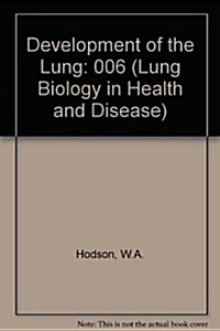 Development of the Lung (Hardcover)