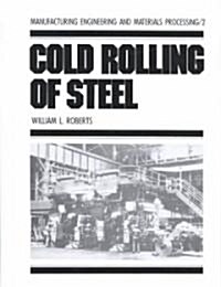 Cold Rolling of Steel (Hardcover)