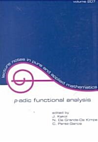 P-Adic Functional Analysis (Paperback)