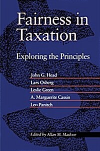 Fairness in Taxation: Exploring the Principles (Paperback)