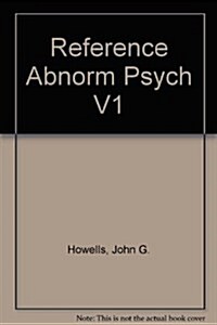 A Reference Companion to the History of Abnormal Psychology (Hardcover)