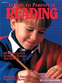 Letters to Parents in Reading: 40 Ready-To-Use Letters in English and Spanish (Paperback)