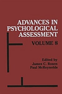 Advances in Psychological Assessment (Paperback, Softcover Repri)