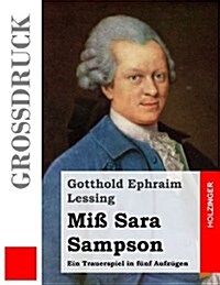 Mi?Sara Sampson (Gro?ruck) (Paperback)