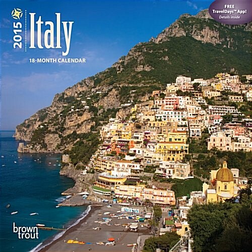 Italy 2015 Calendar (Paperback, Mini)