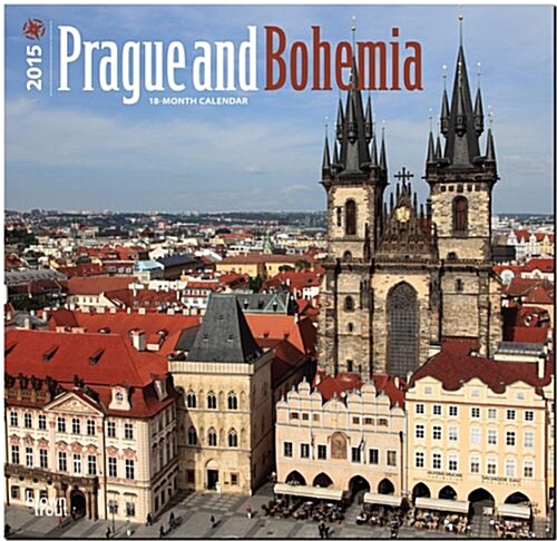 Prague and Bohemia 18-Month 2015 Calendar (Paperback, Wall)