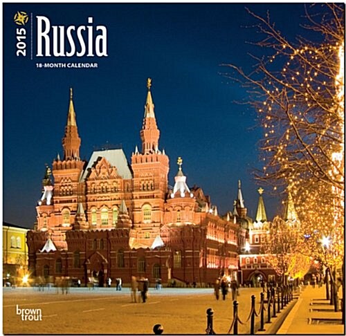 Russia 2015 Calendar (Paperback, Wall)