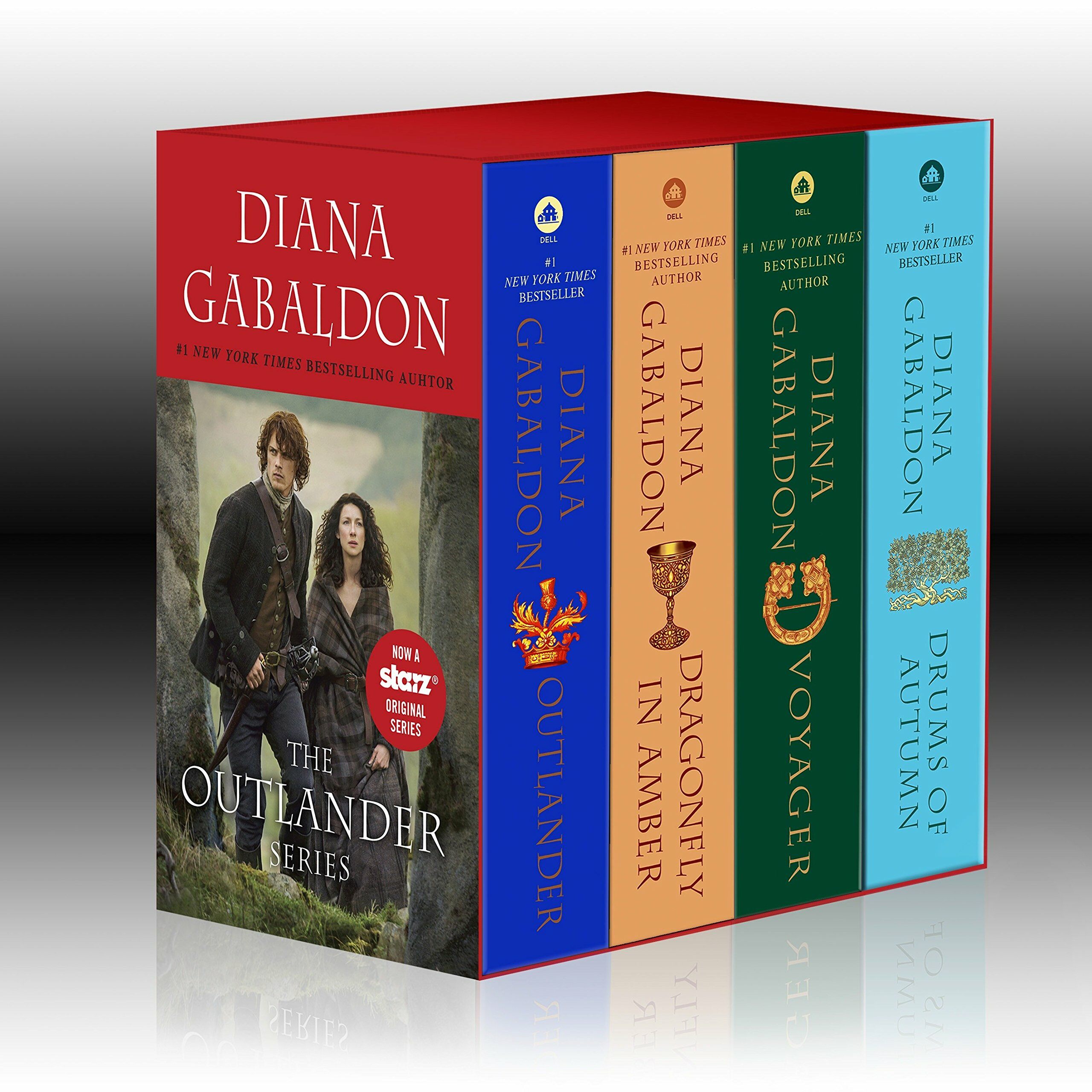 Outlander Boxed Set: Outlander, Dragonfly in Amber, Voyager, Drums of Autumn (Paperback 4권)
