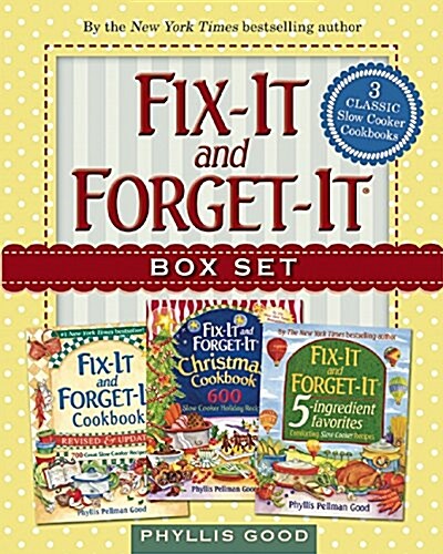Fix-It and Forget-It Box Set: 3 Slow Cooker Classics in 1 Deluxe Gift Set (Paperback)
