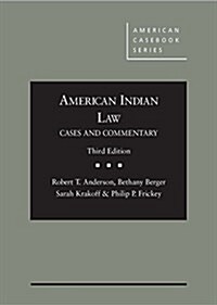 American Indian Law (Hardcover, 3rd, New)