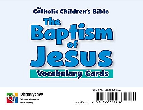 The Baptism of Jesus, Vocabulary Cards (Other)