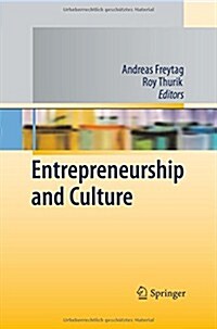 Entrepreneurship and Culture (Paperback, 2010)