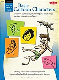 Cartooning: Basic Cartooning: Learn to Draw Cartoon Characters and Scenes (Paperback)