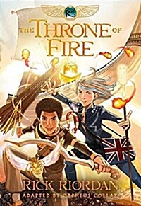 Kane Chronicles, The, Book Two: Throne of Fire: The Graphic Novel, The-The Kane Chronicles, Book Two (Paperback)