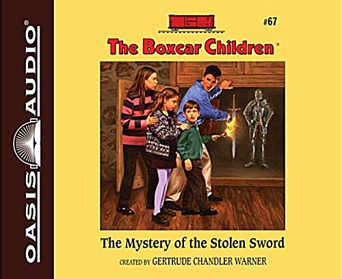 The Mystery of the Stolen Sword (Library Edition) (Audio CD, Library)